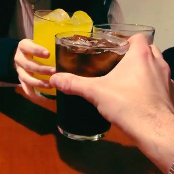 Copas en ambiente desenfadado